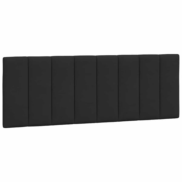 vidaXL sengeramme uden madras Hanko Sort 140x200 cm Fløjl