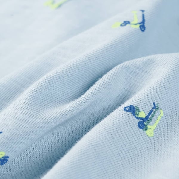vidaXL T-shirt til børn str. 104 lyseblå