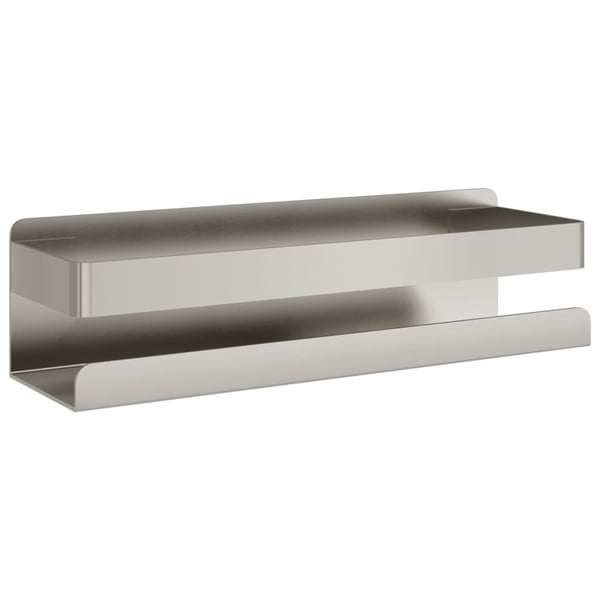 vidaXL brusehylde 23x6,5x6 cm børstet 304 rustfrit stål