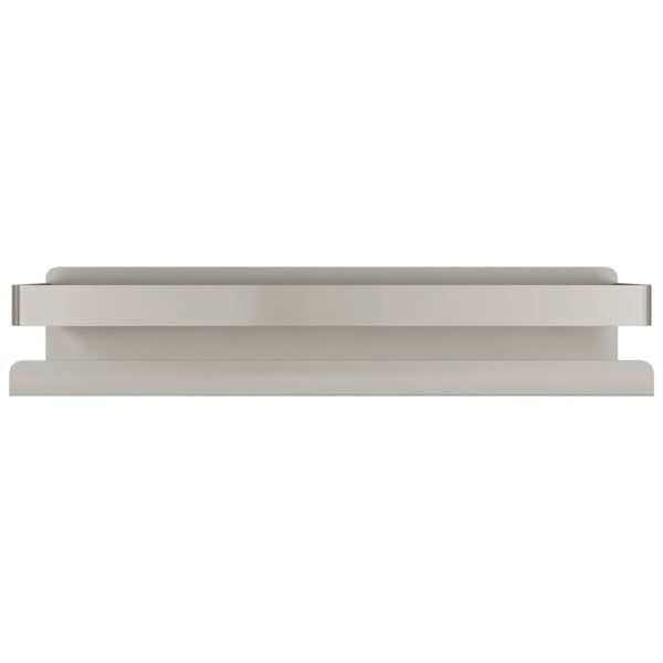 vidaXL brusehylde 30x10x6 cm børstet 304 rustfrit stål
