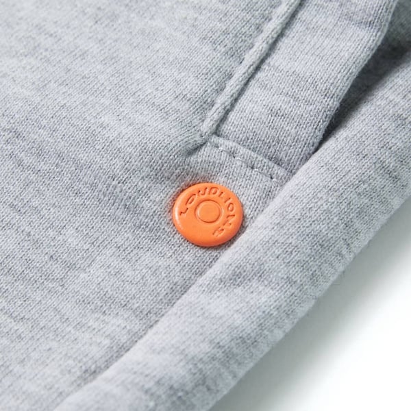 vidaXL Barneshorts med snor grå 140