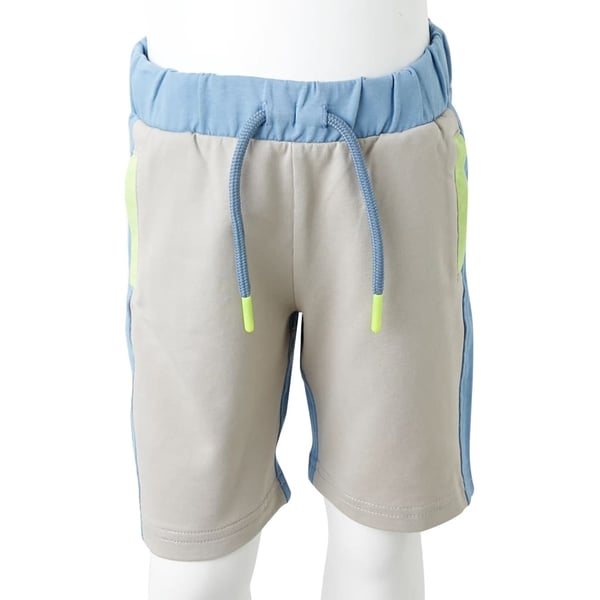 vidaXL Shorts til børn str. 104 med snøre blå