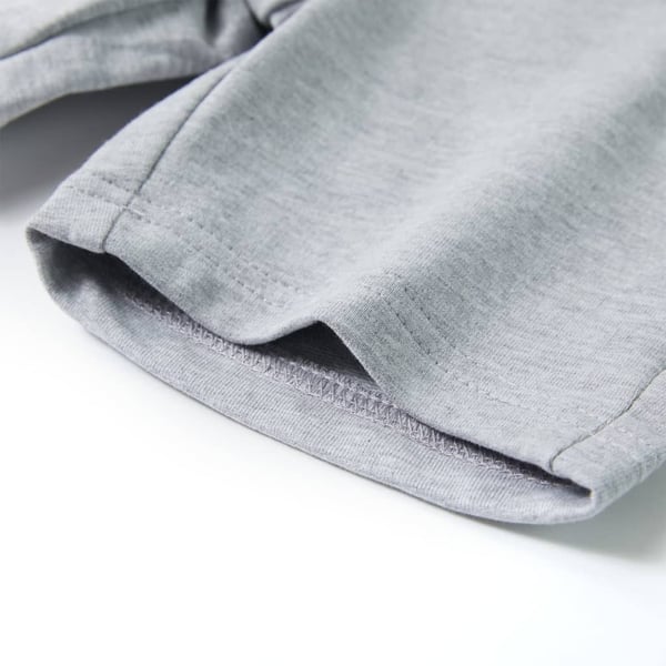 vidaXL Barneshorts med snor grå 104