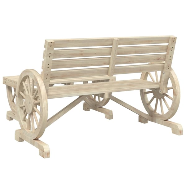 vidaXL Hagesofagruppe 2 deler heltre gran