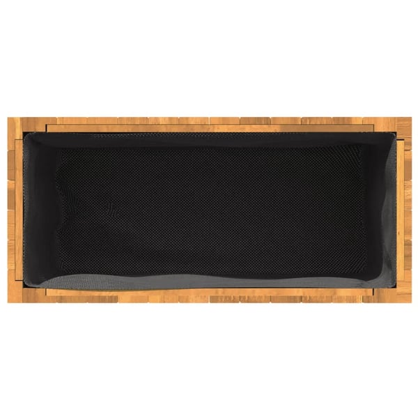 vidaXL Plantekasse 59x27,5x35 cm helte akasie