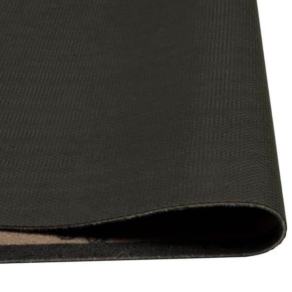 vidaXL køkkentæppe 45x150 cm morgen-design vaskbart velour brun