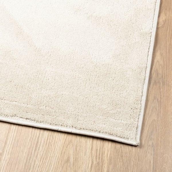 vidaXL Teppe OVIEDO kort luv beige 120x170 cm