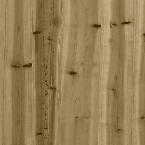 vidaXL Hagestol 50,5x55x77 cm impregnert furu
