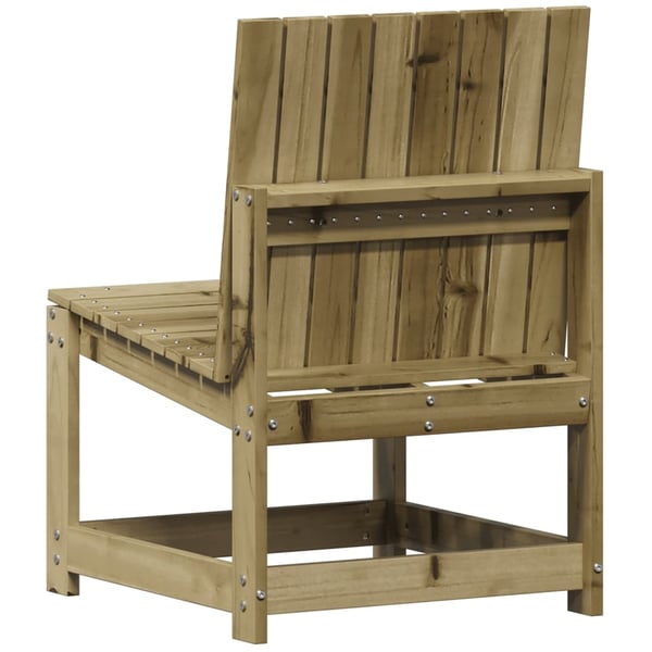 vidaXL Hagestol 50,5x55x77 cm impregnert furu