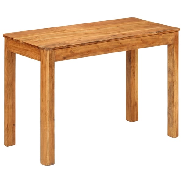 vidaXL spisebord 110x55x76 cm massivt akacietræ