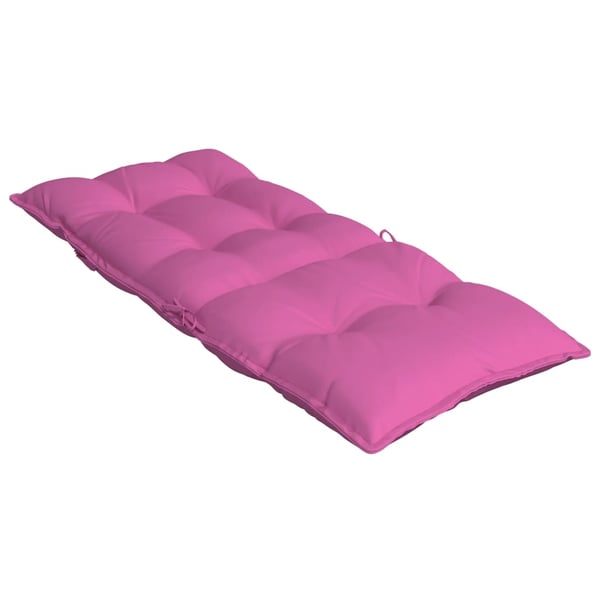 vidaXL stolehynder m. høj ryg 2 stk. oxfordstof pink