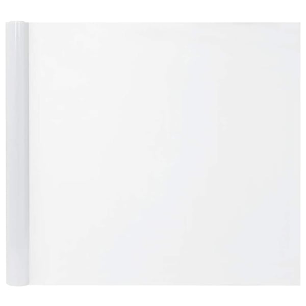 vidaXL vinduesfolier 5 stk. matteret PVC transparent hvid