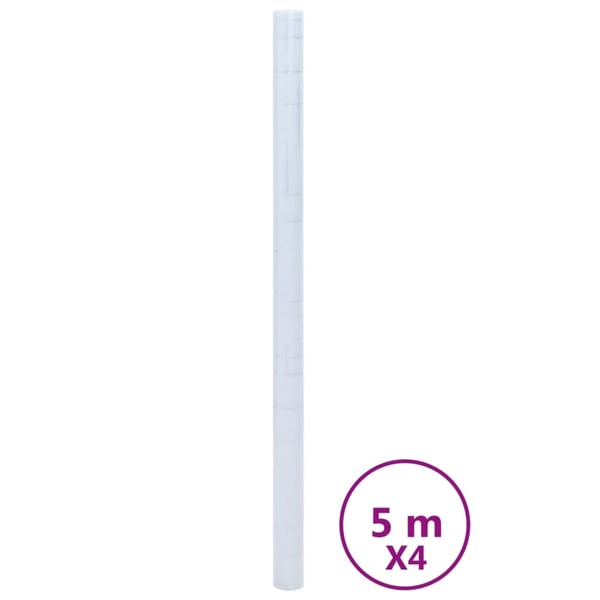 vidaXL Fönsterfilmer 4 st frostat stjärnmönster PVC