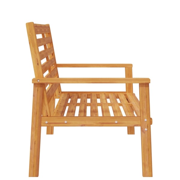 vidaXL Hagebenk 120 cm heltre akasie