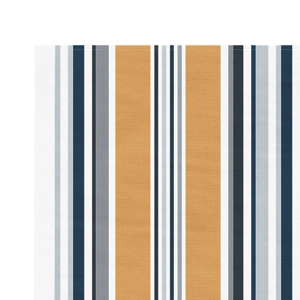 vidaXL Erstatningsduk for markise flerfarget stripe 4x3 m