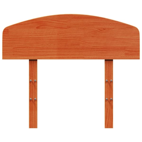 vidaXL Hodegavl voksbrun 100 cm heltre furu