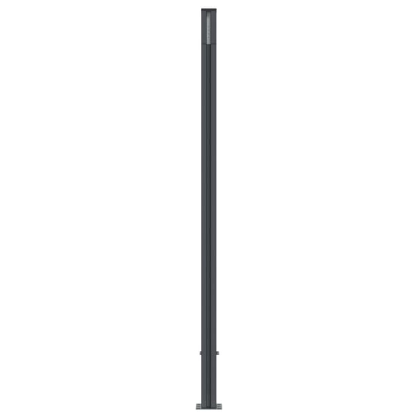 vidaXL Gjerdepanel brun 526x186 cm WPC