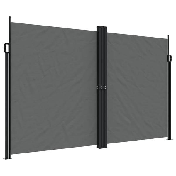 vidaXL Uttrekkbar sidemarkise 200x600 cm antrasitt