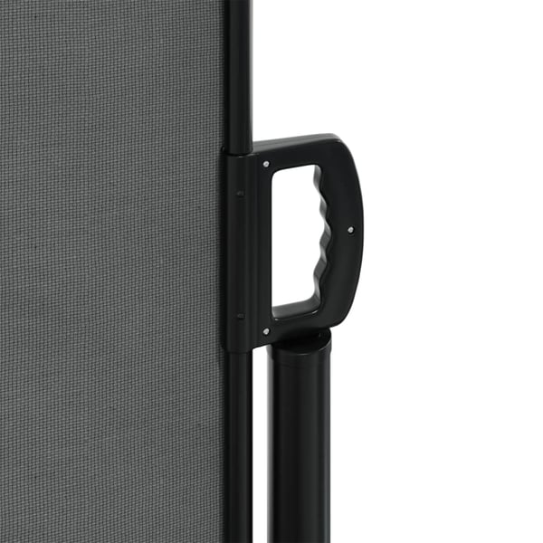 vidaXL Uttrekkbar sidemarkise 120x1000 cm antrasitt