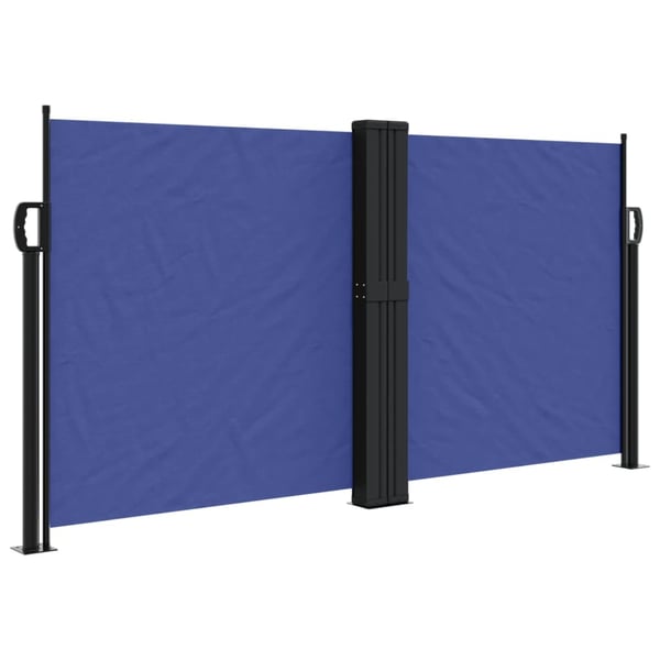 vidaXL Uttrekkbar sidemarkise 120x600 cm blå