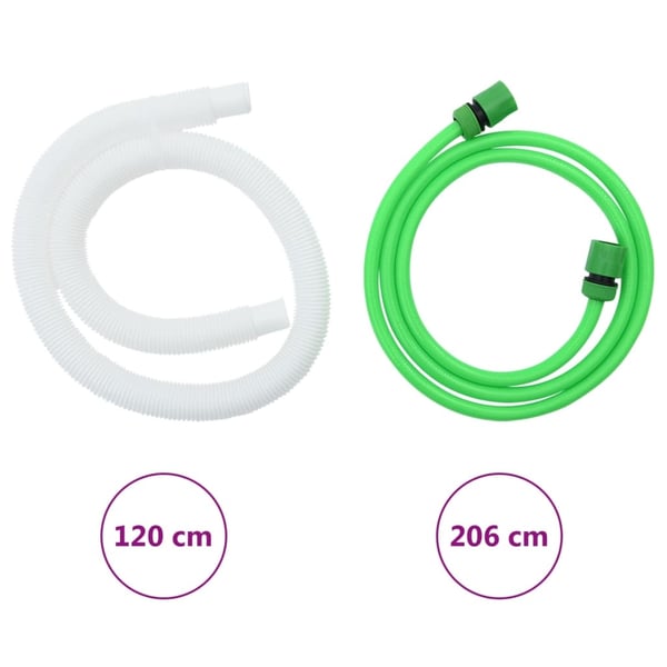 vidaXL Vanntank med kran sammenleggbar 250 L PVC