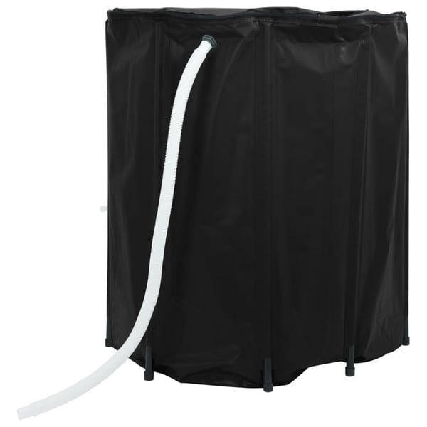 vidaXL vandtank med hane sammenfoldelig 1250 l PVC
