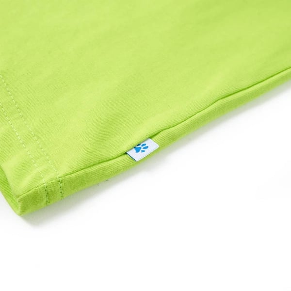 vidaXL Lasten T-paita lime 116