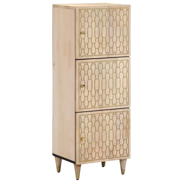 vidaXL skab 40x33x110 cm massivt mangotræ
