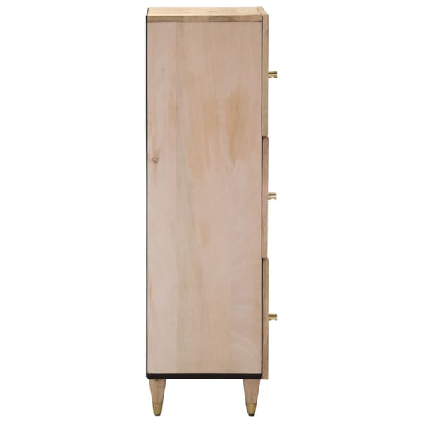 vidaXL skab 40x33x110 cm massivt mangotræ