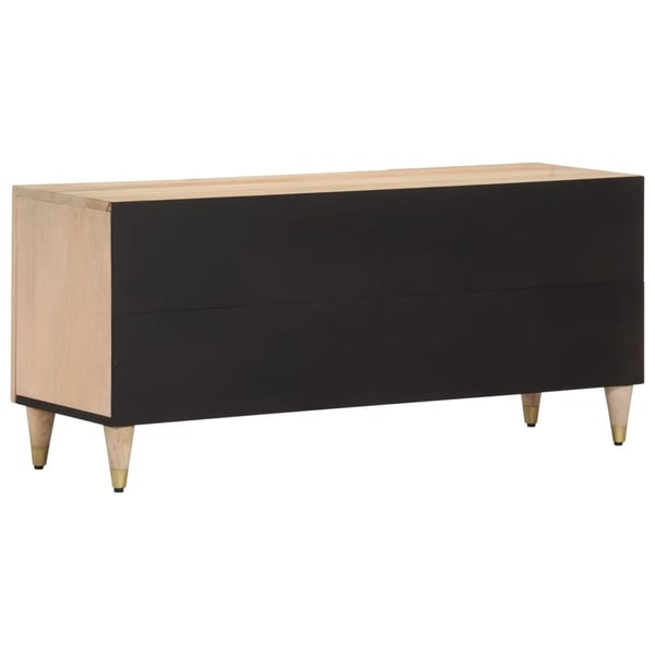 vidaXL tv-bord 105x33x46cm massivt mangotræ