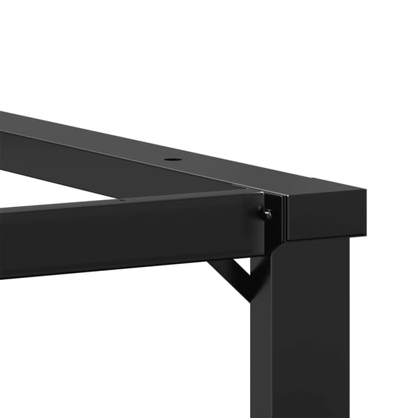 vidaXL bordben til sofabord 80x70x43 cm O-stel stål