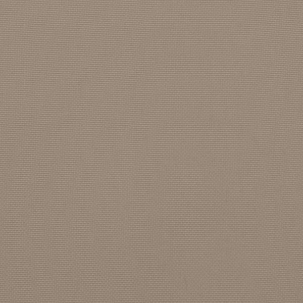 vidaXL hynde til havebænk 20x50x7 cm oxfordstof gråbrun