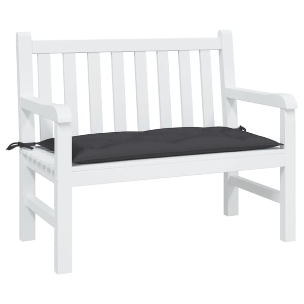 vidaXL hynde til havebænk 100x50x7 cm oxfordstof sort