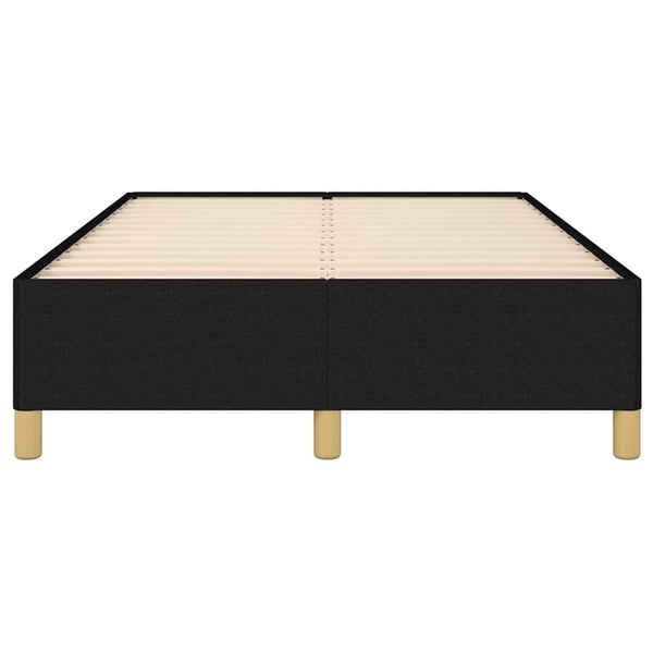 vidaXL sengeramme uden madras 120x190 cm stof sort