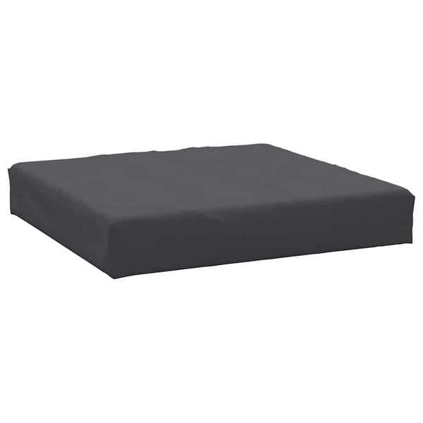 vidaXL pallehynde 60x60x9,5 cm oxfordstof antracitgrå