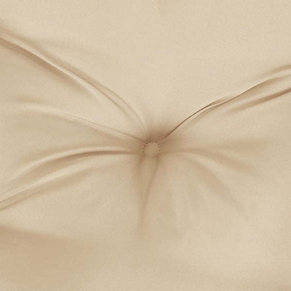vidaXL hynder til havebænk 2 stk. 200x50x7 cm oxfordstof beige