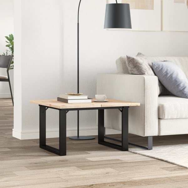 vidaXL Ben for salongbord O-ramme 50x40x38 cm stål