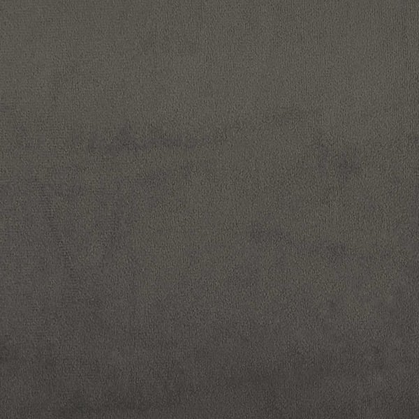 vidaXL sengeramme uden madras 120x190 cm fløjl enkeltseng mørkegrå