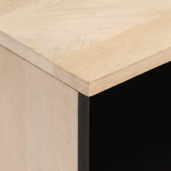 vidaXL TV-benk 100x33x46 cm heltre mango