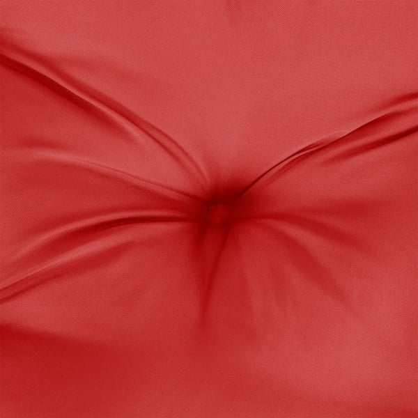 vidaXL hynde til havebænk 100x50x7 cm oxfordstof rød
