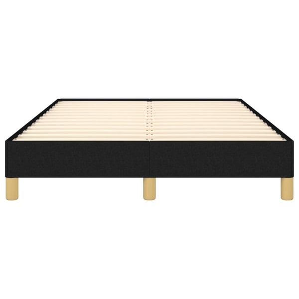 vidaXL sengeramme uden madras 120x190 cm stof sort