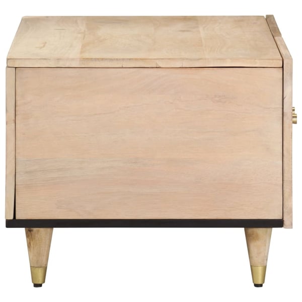 vidaXL Salongbord 80x50x40 cm heltre furu