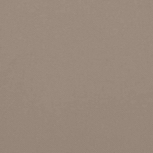 vidaXL hynde til havebænk 110x50x7 cm oxfordstof gråbrun