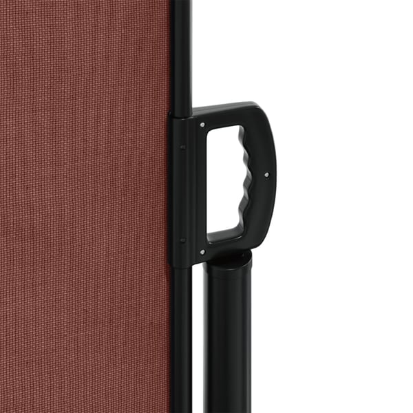vidaXL sammenrullelig sidemarkise 160x1200 cm brun