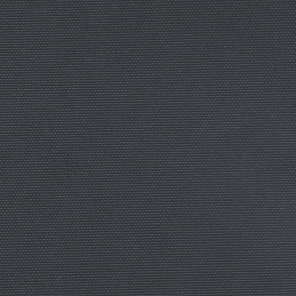 vidaXL Uttrekkbar sidemarkise svart 140x1200 cm
