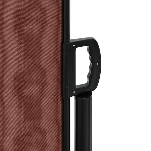 vidaXL sidemarkise 140x1200 cm sammenrullelig brun