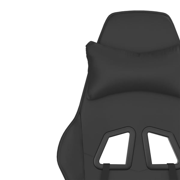 vidaXL Gamingstol svart konstläder