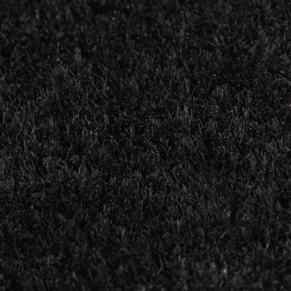 vidaXL dørmåtter 5 stk. 40x60 cm tuftet coir sort