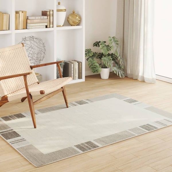 vidaXL Inne- og uteteppe kort luv flerfarget 120x180 cm sklisikkert