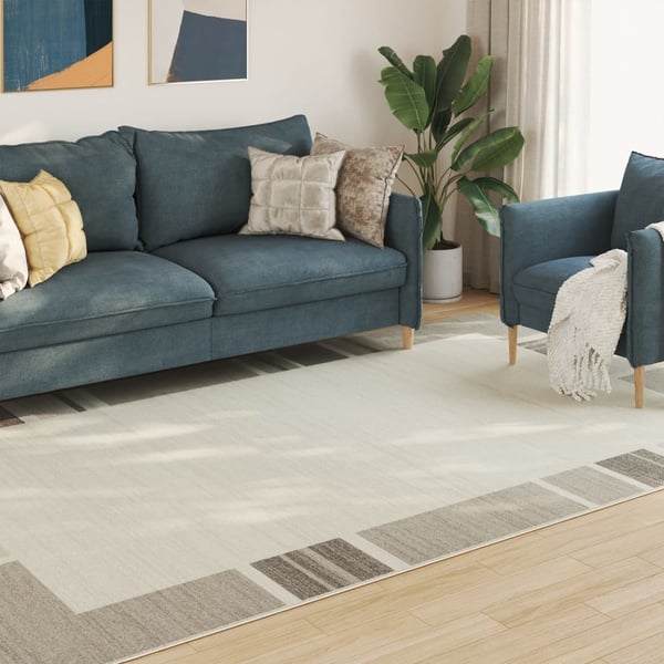 vidaXL Inne- og uteteppe kort luv flerfarget 190x300 cm sklisikkert